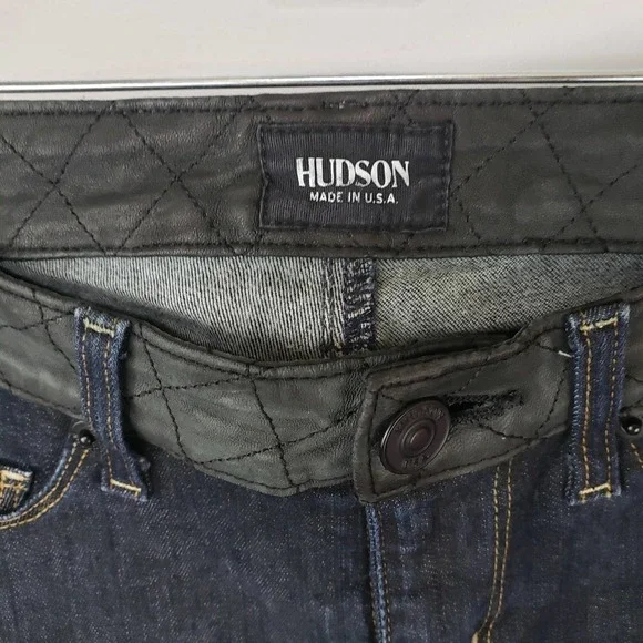 Hudson tuxedo stripe jeans size 25 - Picture 5 of 7